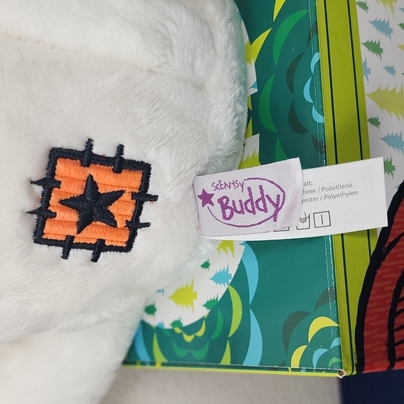 NIB, Scentsy Buddy Authentic Kids. Sammy the Snowman. - Picture 7 of 16